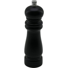 İbico Ibico İ22-256 Tuz ve Baharat Öğütücü Uzunluk: 15.5cm Küçük Çap: 4.5cm Siyah Ahşap