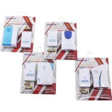 Winnboss Door Chıme WN-1148 FJ-011-12-13-14 GP-1766 Kapı Zili Pil 12V 23A 100MT Çekim Alanı Pilli