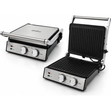 Sinbo SSM-2598 Izgara ve Tost Makinesi 2000W 4 Dilim Yapışmaz Yüzey