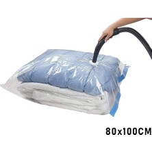 ONTON-353100 Vakumlu Poşet Hurç Storage Bags 80X100CM %75 Yer Tasarrufu