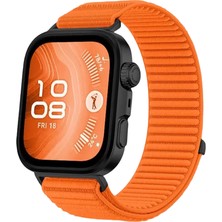 Sh Newface Huawei Fit 4 Braid Kordon - Turuncu Najmaddin