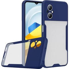Sh Newface Xiaomi Poco M5 Kılıf Platin Silikon - Lacivert Najmaddin
