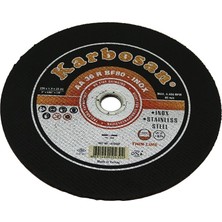 KARBOSAN-10430 Inox Metal Kesici Disk 230MMX1.92X22 Spral Taşı