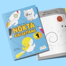 Hepta Collection Eğlenceli Aktivite Nokta Birleştirme - Çocuklar Için Boyama ve Aktivite Kitabı - Seviye 1