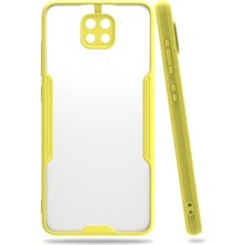 Magicool Xiaomi Redmi Note 9 Kılıf Platin Silikon - Sarı