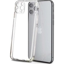 Firo Iphone 11 Pro Max Kamera Koruyuculu Şeffaf Kılıf Mavi