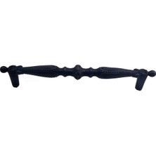 Cntma Antika Tarz Dekoratif Pirinç Yeni Sütun Mobilya Kulbu - 160MM, Oksit