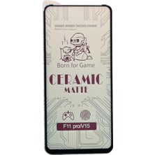 Teefoncu Realme Narzo 10A Uyumlu Mat Seramik Tam Kaplayan Ekran Koruyucu