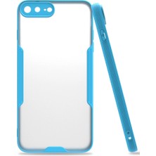 Magicool Iphone 7 Plus Kılıf Platin Silikon - Mavi