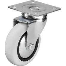 Hts 351 - 75X25 mm Pvc Tablalı Tekerlek - 4 Adet