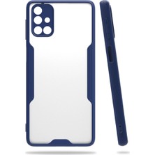 Magicool Samsung Galaxy M31S Kılıf Platin Silikon - Lacivert