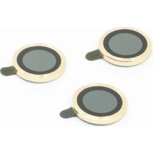 MCasering Iphone 11 Pro / 11 Pro Max Kamera Koruyucu KAM-004 Gold