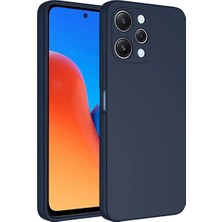 MCasering Xiaomi Redmi 12 Kılıf Kamera Korumalı Şeffaf Silikon Kapak Laci