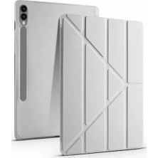 Techora Sale Newface Samsung Galaxy X510 Tab S9 Fe 11 Kılıf Kalemlikli Mars Tablet Kılıfı - Gri