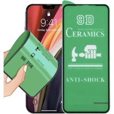 MCasering Iphone 14 Pro Max Seramik Nano Esnek Tam Full Kaplayan Kırılmaz Cam Ekran Koruyucu