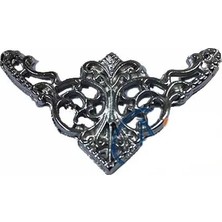 Cntma Dekoratif Köşe Süsü, Köşelik - Küçük, 19X34MM, Nikel, 100 Adet