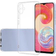 Seas Samsung Galaxy A05 Kılıf Kamera Korumalı Süper Ince Esnek Silikon Kapak Şeffaf