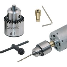 Hepta Collection Sysoon Mini Elektrikli Matkap Aynası 0,3-4 Mm, El Taşınabilir Matkap Aynaları Motor Şaftı Için Konik