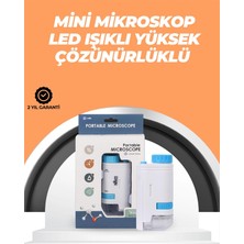 Techora Sale Portatif El Mikroskop – LED Işıklı, Aynı Anda Net Odaklama