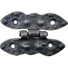 Cntma Antika Tarz Dekoratif Pirinç Bodur Menteşe - 75X50 Mm, Oksit