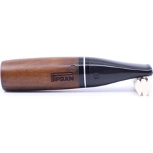 Hepta Collection Toscanello Backwoods Ağızlık Kahverengi - Siyah Şeritli