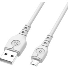 MCasering Universal Micro Jo-Dk9 J-Well 1mt Data Kablosu Beyaz