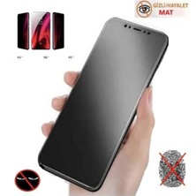 MCasering Iphone 11 Pro Max Uyumlu Mat Hayalet Ekran Gizli Privacy Tam Kaplayan Kırılmaz Cam Nano Ekran