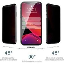 MCasering Iphone 13 Uyumlu Hayalet Ekran Gizli Privacy Tam Kaplayan Kırılmaz Cam Nano Ekran