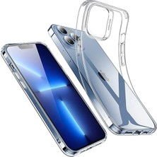 Epro Iphone 13 Pro Max Şeffaf Silikon Kılıf Şeffaf