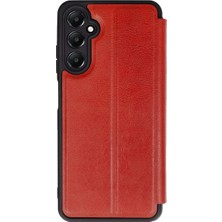 Magicool Samsung Galaxy A56 Kılıf Flip Cover - Kırmızı