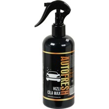 Hepta Collection Autofresh Araç Hızlı Cila Oto Koruyucu Wax (Sünger Hediyeli) 410 ml
