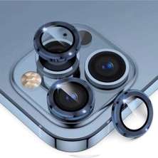 MCasering Iphone 14 Pro / 14 Pro Max Uyumlu Kamera Lens Koruyucu Tam Koruma Sıvı Dayanıklı Renkli Şeffaf