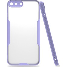 Magicool Iphone 7 Plus Kılıf Platin Silikon - Lila