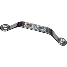 Cntma Dekoratif Zamak Kulp Dıştan - 64MM, Nikel, 1 Adet