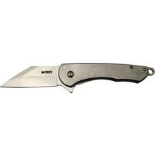 Crkt Jettison 6820 Wy Beyaz Kamp / Outdoor Çakı 18,5cm - Yarı Otomatik, Kemerlikli