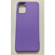 Batı Samsung Galaxy A02S Silikon Kılıf Lila Lila