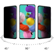 MCasering Samsung A71 Hayalet Ekran Koruyucu Nano Seramik Cam Privacy