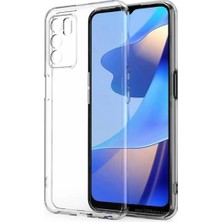 Lionmycase Oppo A16 Kılıf Kamera Lens Korumalı Şeffaf Sararmaz Ince Tam Kaplar Süper Silikon Şeffaf