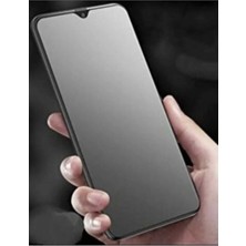 MCasering Realme C25 / C25Y Uyumlu Tam Kapatan Parmak Izi Bırakmayan Ekran Koruyucu Mat Seramik Nano