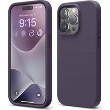 MCasering Iphone 13 Pro Max Uyumlu Içi Kadife Lansman Kılıf Derin Mor 47