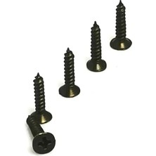 Cntma Klips, Menteşe, Ayak Vidası 2,2x7,5mm Çelik - Siyah 100 Adet