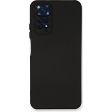 MCasering Xiaomi Redmi Note 11 / Note 11S Premium Yumuşak Silikon Kılıf Siyah