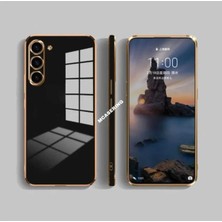 MCasering Samsung Galaxy A25 5g Uyumlu Kılıf Volet Silikon Canlı Renkli Yumuşak Silikon Sıyah
