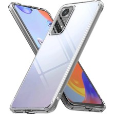 MCasering Xiaomi Redmi Note 11 Pro & 12 Pro 4g Kılıf Kamera Korumalı Süper Şeffaf Esnek Renksiz Silikon Kapak Seffaf