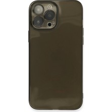 Magicool Iphone 13 Pro Max Kılıf Fly Lens Silikon - Siyah