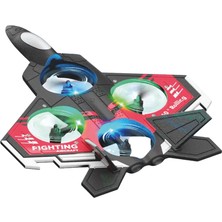 Techora Sale LED Işıklı Oyuncak Drone Fighter Jet Tasarımlı Uzaktan Kumandalı Uçak