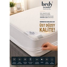 Konfor %100 Soft Pamuk Üst Kumaşlı Yatak Alezi Ultra Sessiz Sıvı Geçirmez Yatak Koruyucu Alez