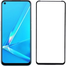 Epro Oppo A72 Siyah Seramik Nano Ekran Koruyucu Tam Kaplayan Kırılmaz Esnek Cam
