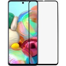 Epro Samsung M51 Uyumlu Siyah Seramik Nano Ekran Koruyucu Tam Kaplayan Kırılmaz Esnek Cam