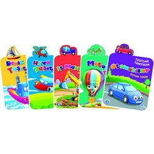 Taşıtları Tanıyalım Otomobil-Iş-Hava-Deniz- Motorsuz Taşıtllar 5 Kitap3-4 Yaş Boyama Timaş